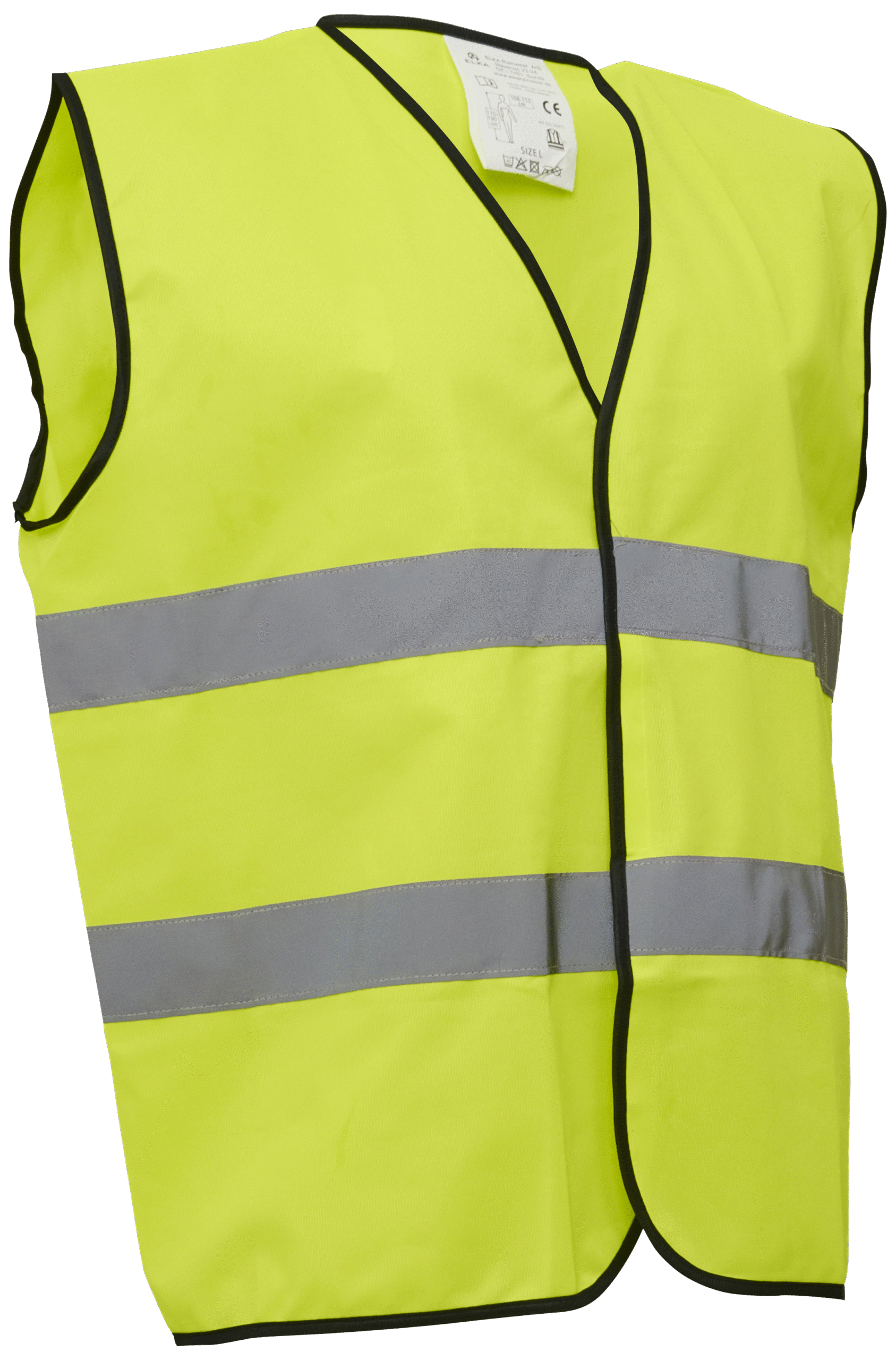 Hi-vis sikkerhedsvest 132201R gul Str. 3XL