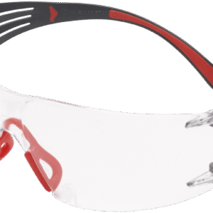 SecureFit 400 brille rød/grå anti-dug klar glas