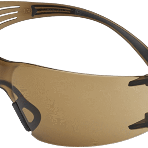 SecureFit 400 brille sort/brun anti-dug brun glas