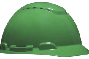 Sikkerhedshjelm H700N grøn ventil