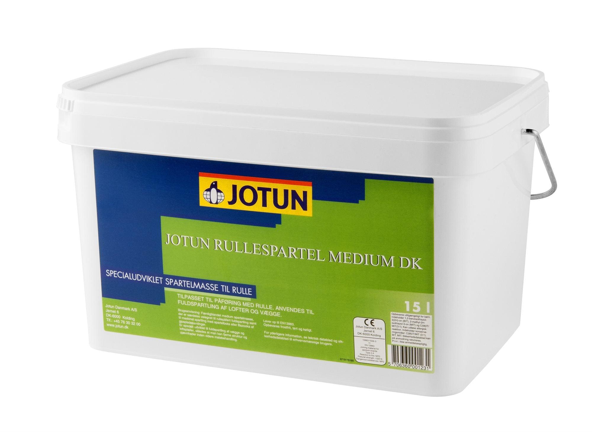 Jotun Rullespartel Medium DK 12L – 12 L – Spartelmasse og puds