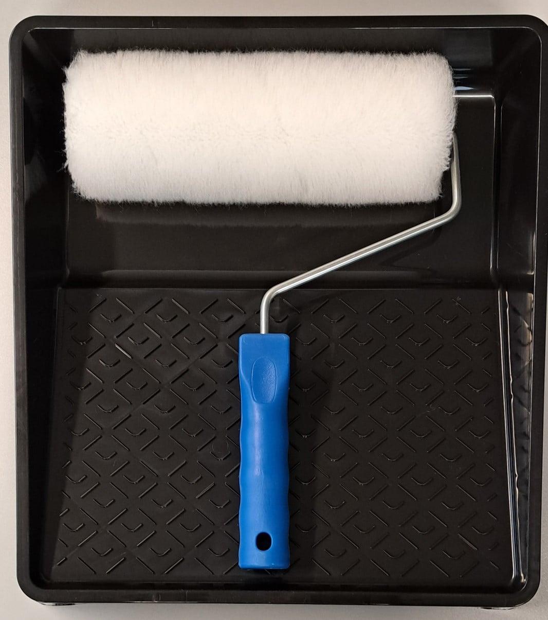 Malerullesæt 230 mm polyester rulle inkl. bøjle og rullebakke