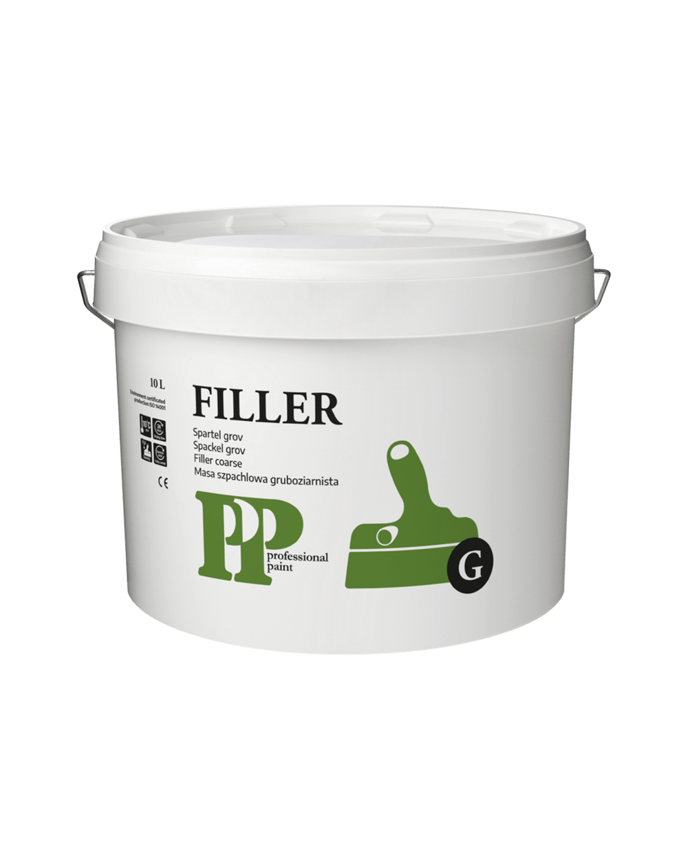 PP Filler Grov Spartelmasse