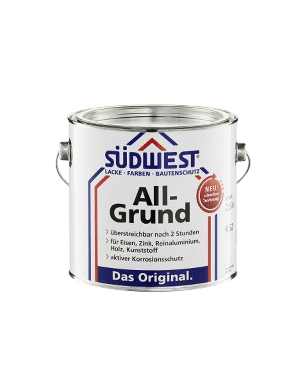 SW Grunder - Hvid - 2,5 L