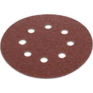 5stk sandpapir til excentersliber Ø125mm - korn 60