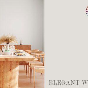 Gebenna Vægmaling: Elegant White 9 liter