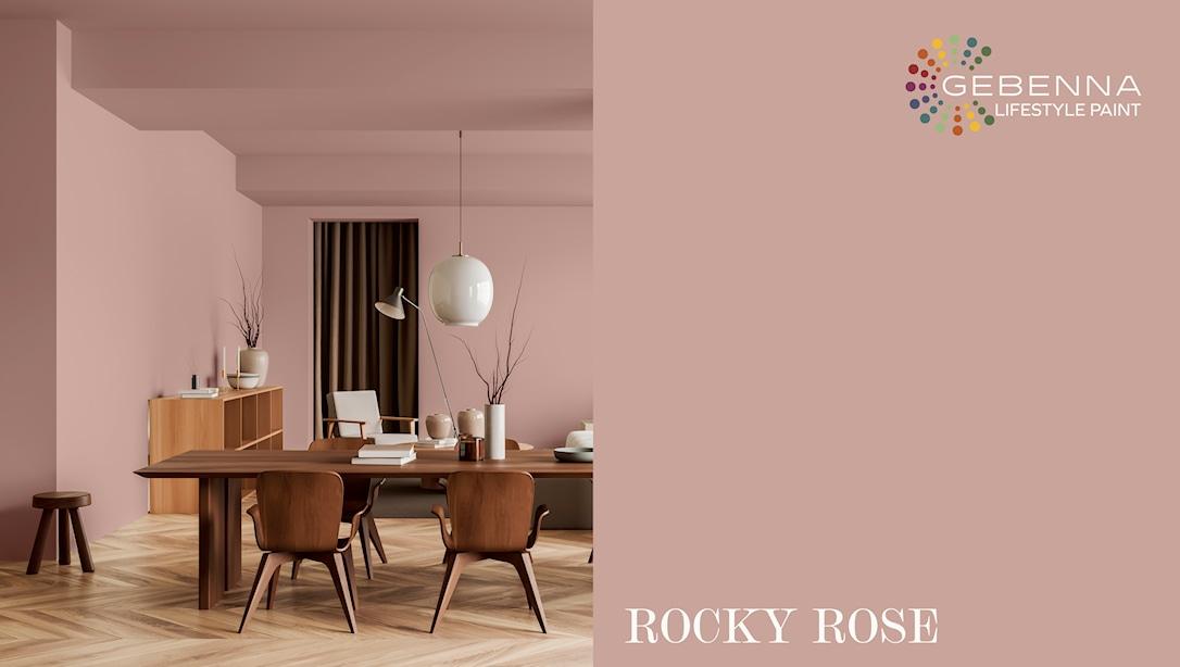 Gebenna Vægmaling: Rocky Rose 2,7 liter