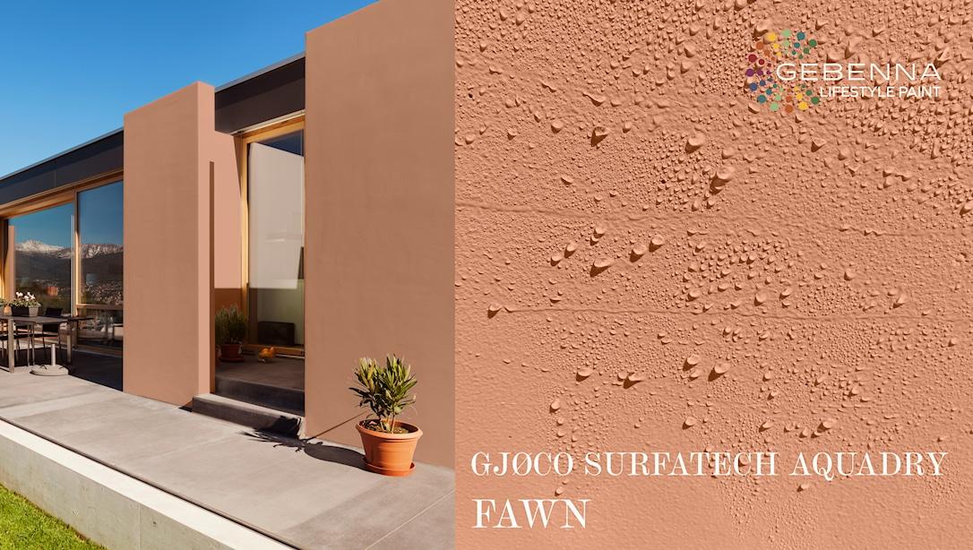 Gjøco Aquadry Facademaling: Fawn 2,7 liter