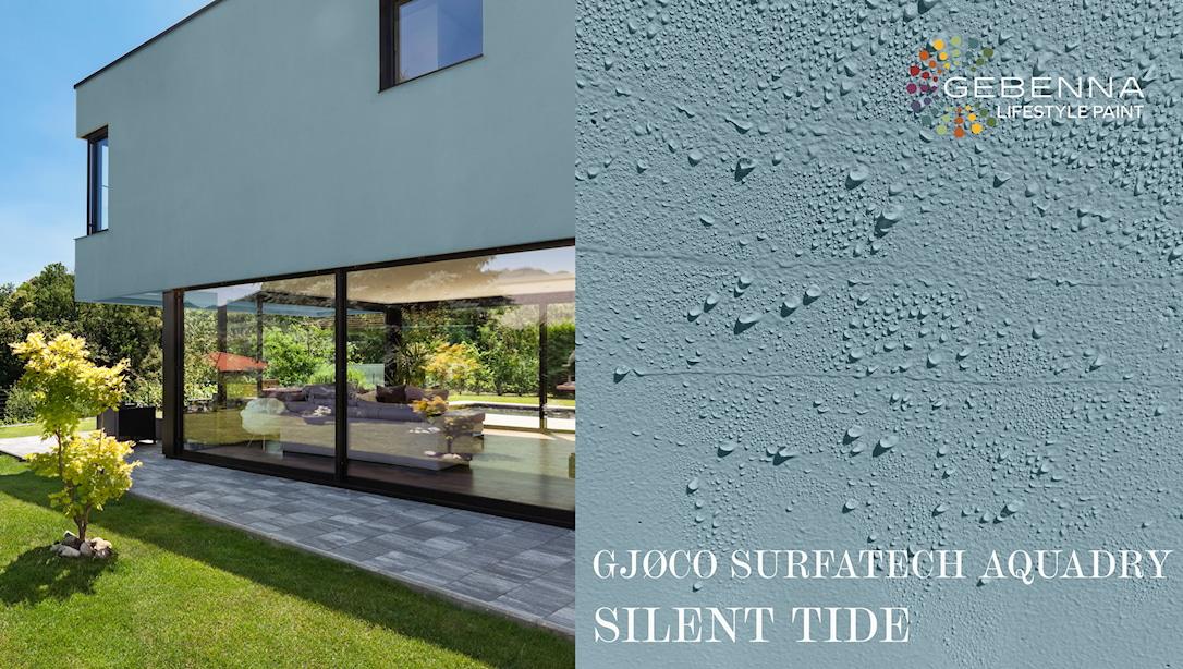 Gjøco Aquadry Facademaling: Silent Tide 9 liter