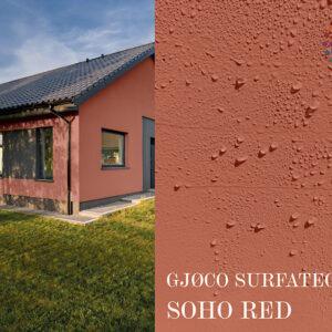 Gjøco Aquadry Facademaling: Soho Red 2,7 liter