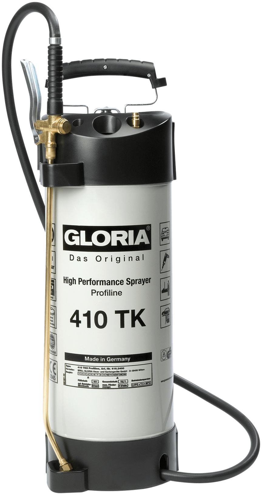 Gloria tryksprøjte Profline 410TK 10 ltr