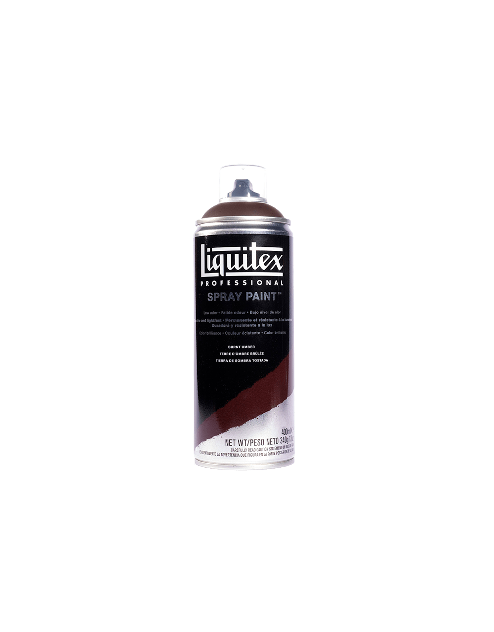 Liquitex Spraymaling, Dækkende Farver-Burnt Umber 0128
