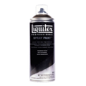 Liquitex Spraymaling, Transparente Farver - Transparent Black 0260