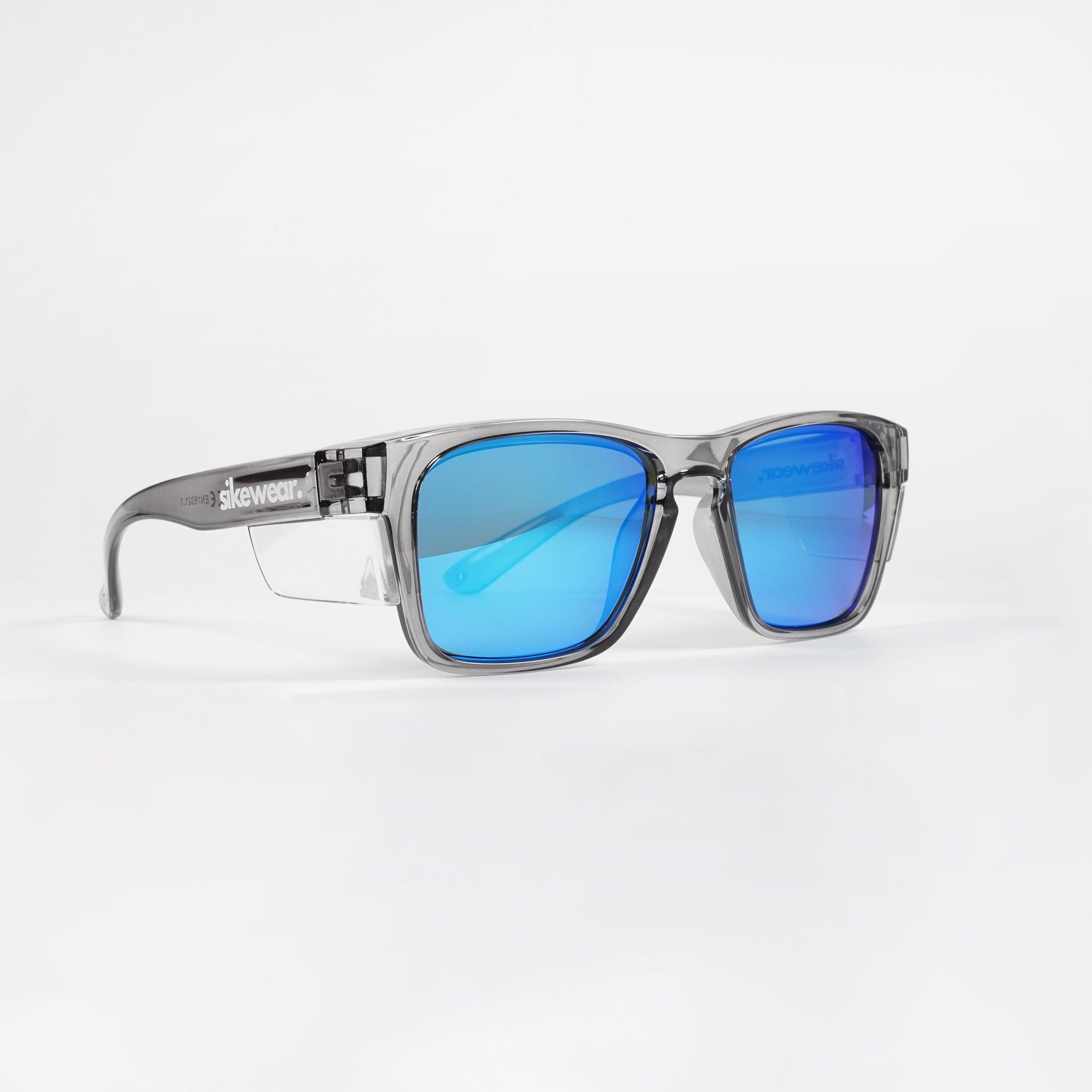 Strikers (Light Smoke + Blue) | Slagfaste og komfortable Sikkerhedsbriller