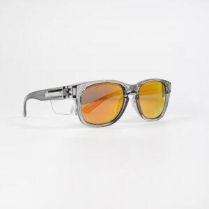 Timbers (Light Smoke + Orange) | Slagfaste og komfortable Sikkerhedsbriller