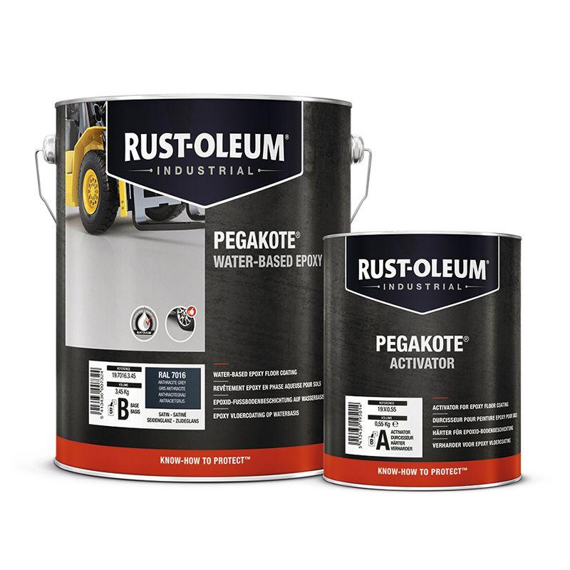 Arme-Tube Pegakote Vandig 2K Epoxy Gulvmaling – 5 L – Hvid