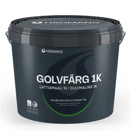 Hagmanns 1K Gulvmaling - 10 L - Hvid