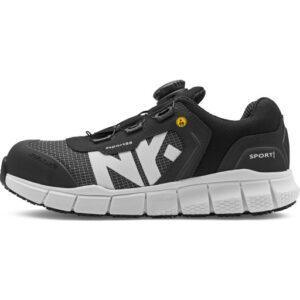 NokNok Sport88 sikkerhedssko S1P, sort, str. 40