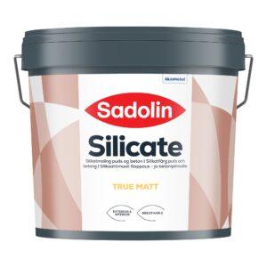 Sadolin Silikatmaling Ude Og Indvendig Brug - 5L - Hvid