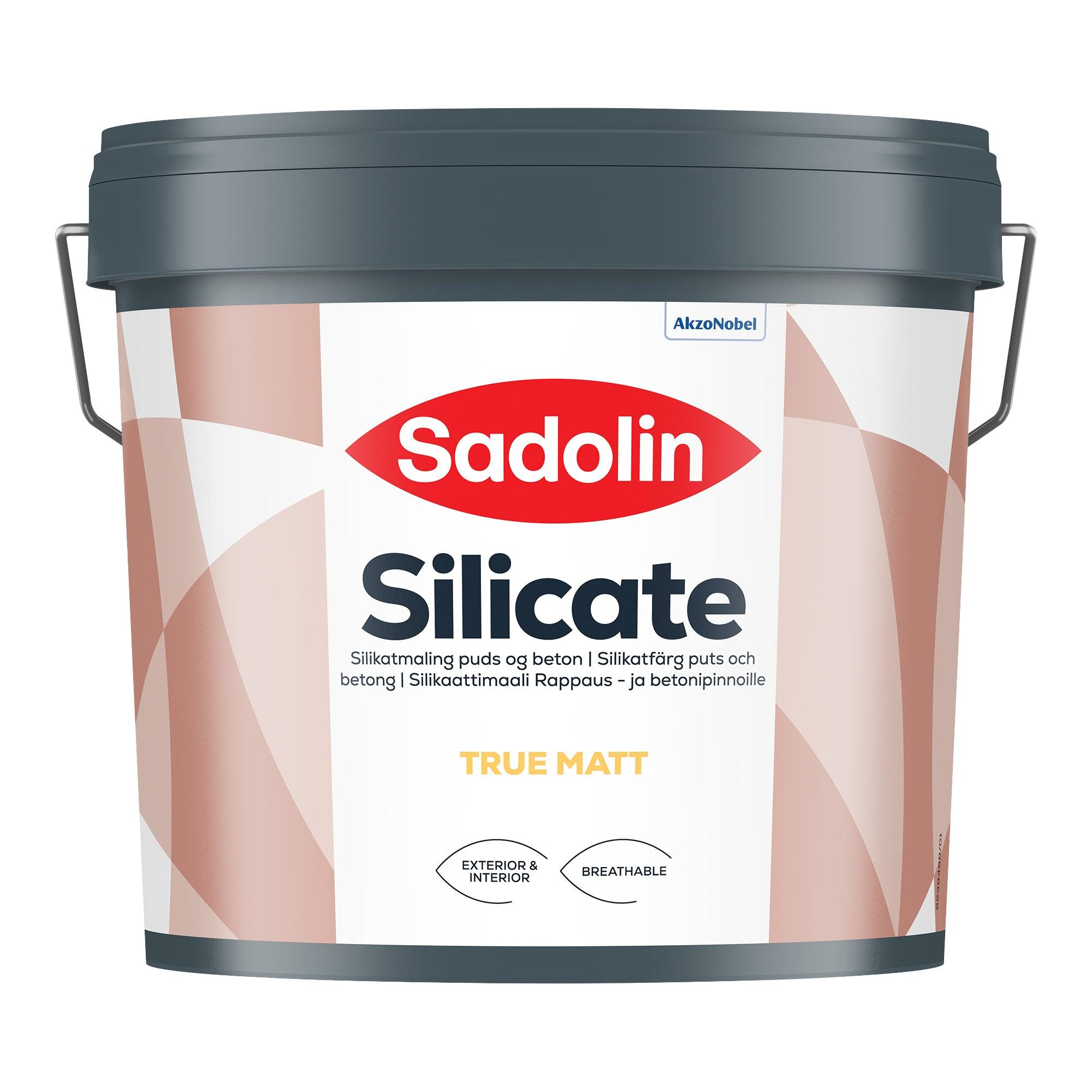Sadolin Silikatmaling Ude Og Indvendig Brug – 5L – Hvid