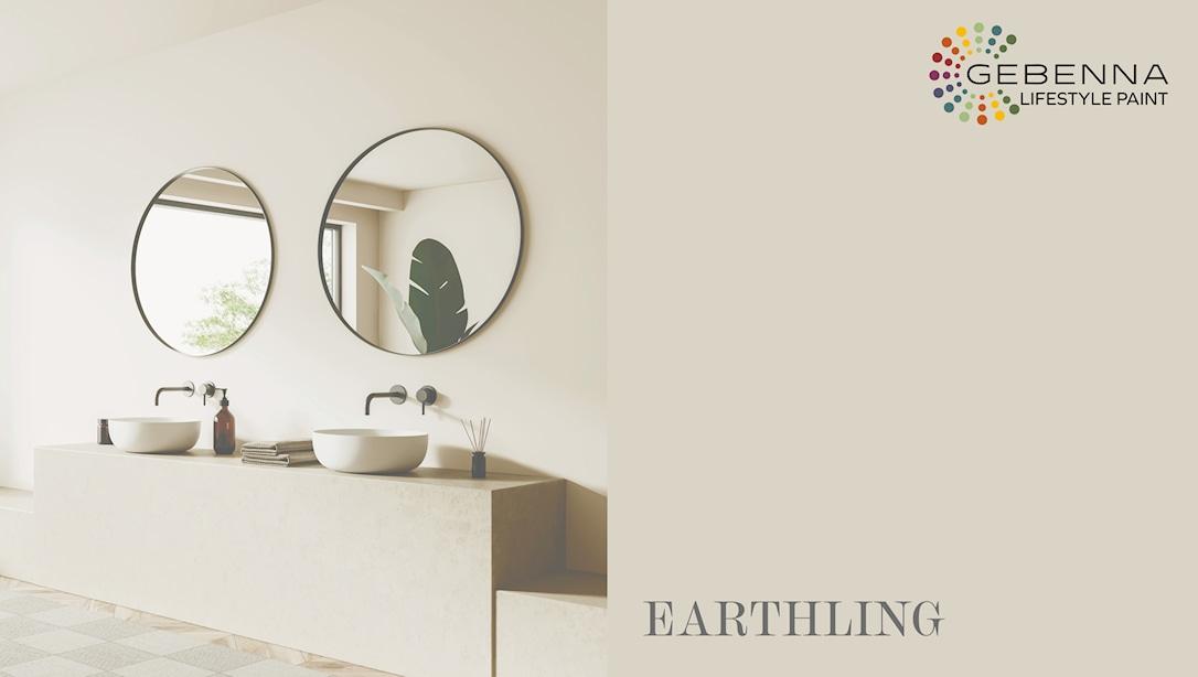 Vådrumsmaling Glans 25: Earthling 2,7 liter