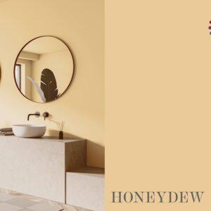 Vådrumsmaling Glans 25: Honeydew 2,7 l