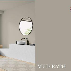 Vådrumsmaling Glans 25: Mud Bath 9 liter