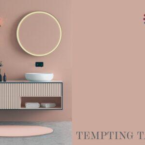 Vådrumsmaling Glans 25: Tempting Taupe 0,68 l