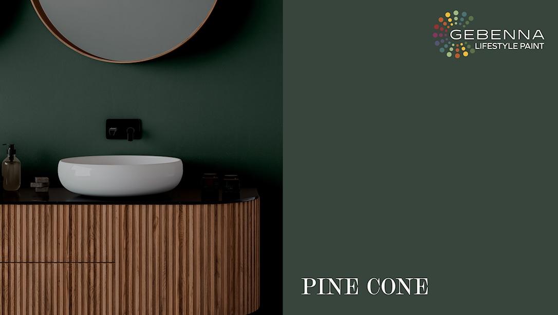 Vådrumsmaling Glans 5: Pine Cone 0,68 liter