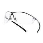 Bollé sikkerhedsbrille Silium Med klare pc glas, nikkelfri metalstel & fjedrende flex brillestænger