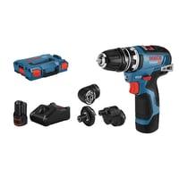 Bosch FlixiClick bore-/skruemaskine GSR12V-35FC, 12 V, 35 Nm, 1.750 o/min, L-Boxx