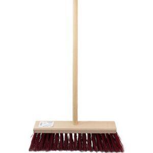 Roliba gadekost med skaft, 25 x 5 rækker