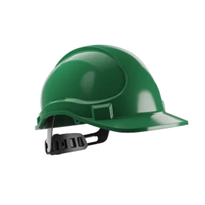 Sikkerhedshjelm Factor Grøn ABS-skal