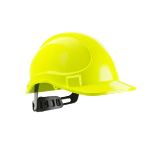 Sikkerhedshjelm Factor Neongul ABS-skal