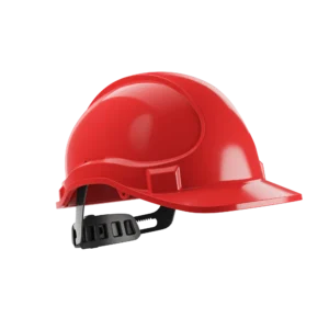 Sikkerhedshjelm Factor Rød ABS-skal