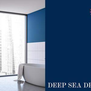 Vådrumsmaling Glans 25: Deep Sea Dream 0,68 liter