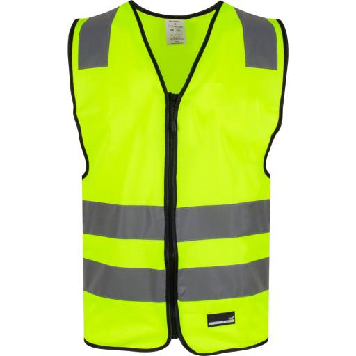 YOU Uppsala refleksvest, hi-vis gul, str. S