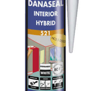 Danaseal Interior Hybrid 521 - 290 ML - Spartelmasse og puds