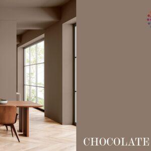 Gebenna Vægmaling: Chocolate Fudge 9 liter