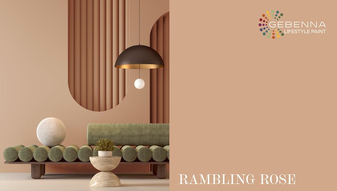 Gebenna Vægmaling: Rambling Rose 2,7 liter
