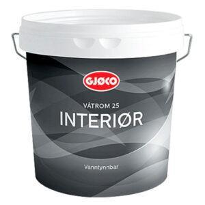 Gjøco Interiør vådrumsmaling - Glans 25