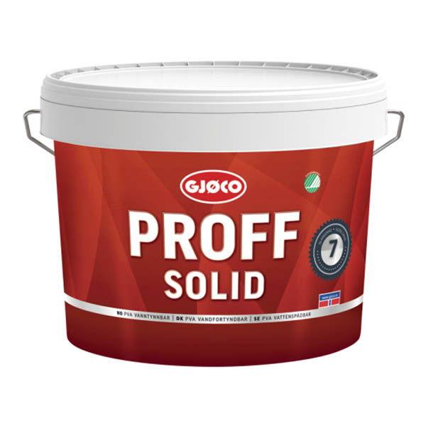 Gjøco Proff Solid 7 – Vægmaling