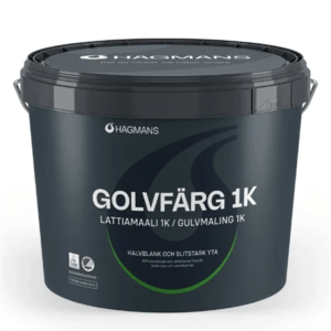 Hagmanns 1K Gulvmaling - 3 L - Hvid