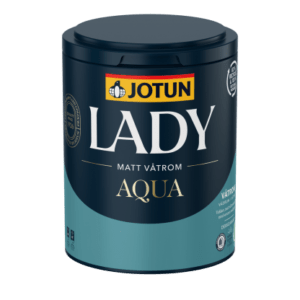 Jotun Lady Aqua Mat Hvid 0,68 L