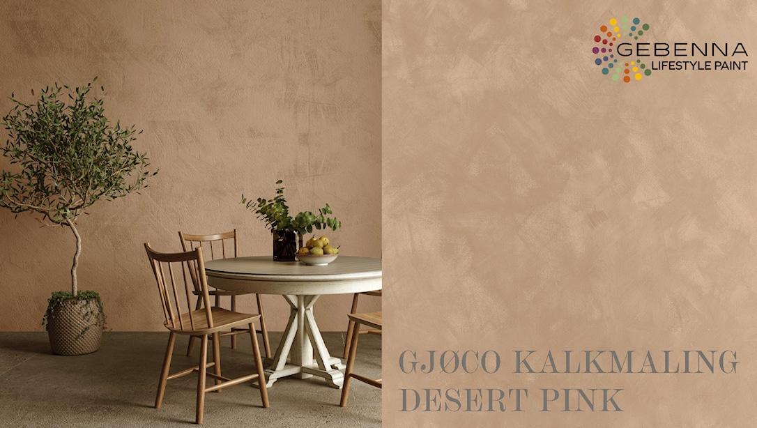 Kalkmaling 12120 Desert Pink 2,7 l