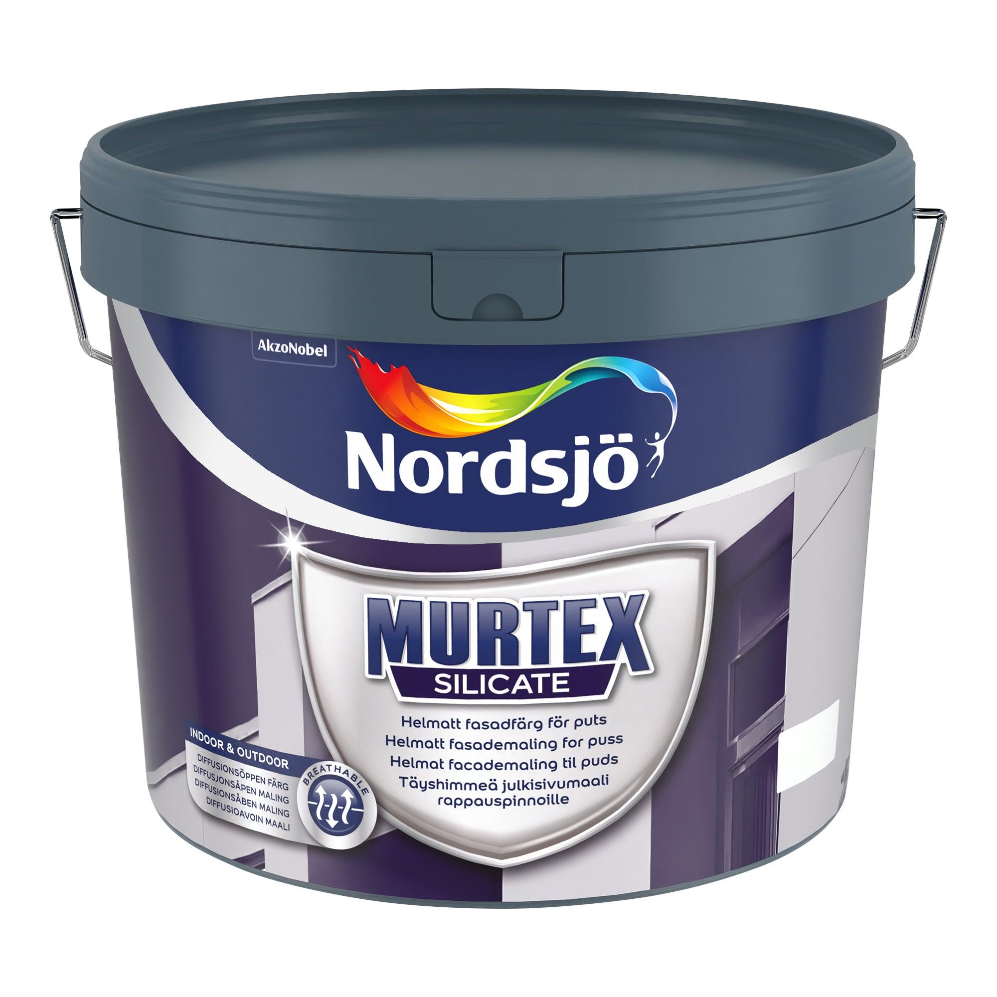 Nordsjö Murtex Silicate – 2,5L – Hvid