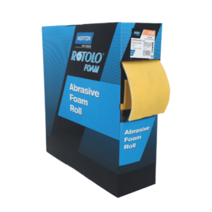 Norton Pro Rotolo sandpapir m. skum bagside 115 mm x 25 m