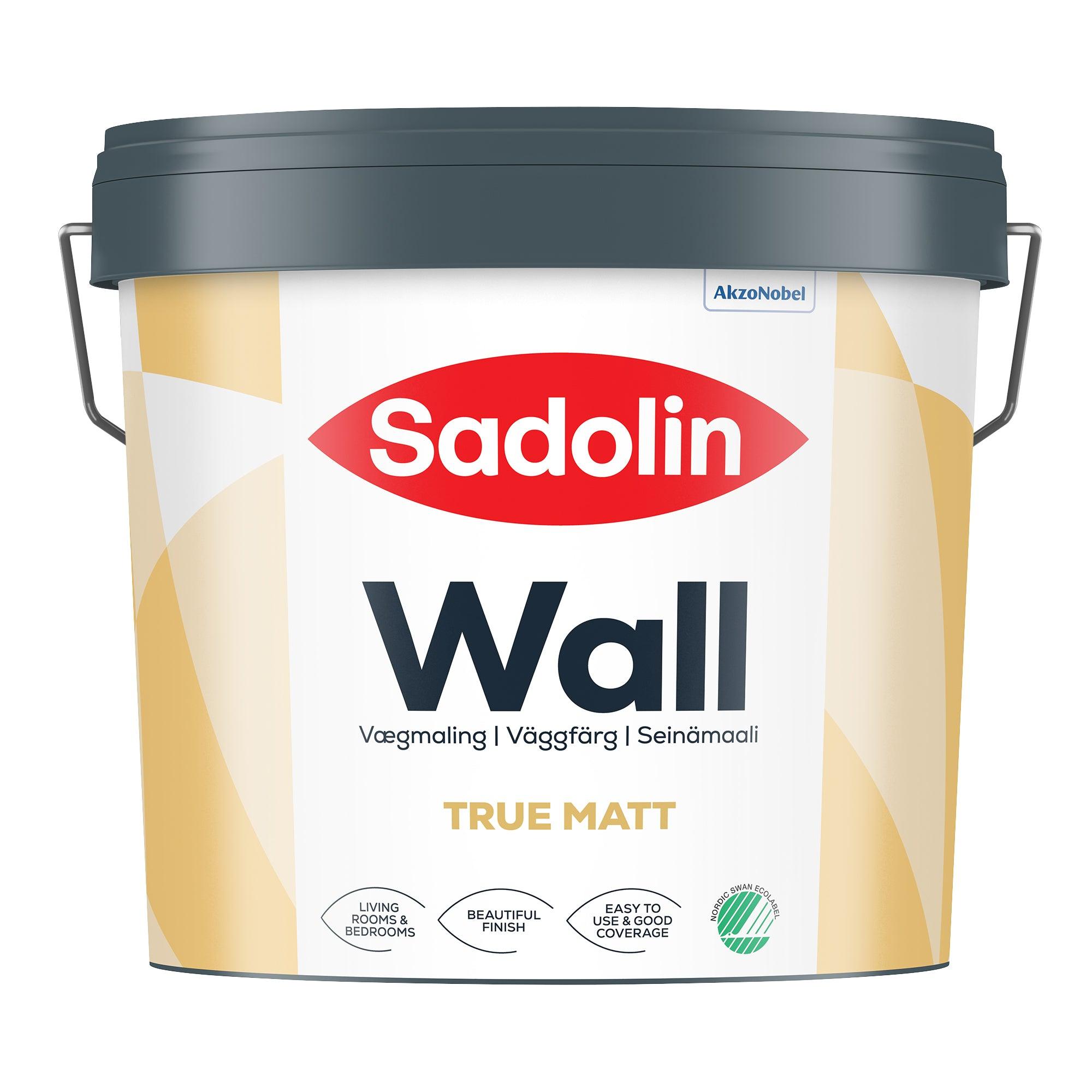 Sadolin Vægmaling Helmat 5 – 2,5L – Hvid