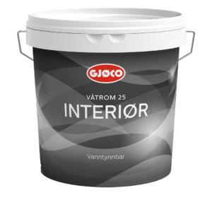 Storkøb: Gjøco Vådrumsmaling: glans 25 5 x 9 liter