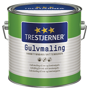 Trestjerner Gulvmaling - 0.68 L - Maling